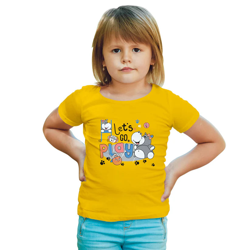 Kids Hippo Sports Graphic Shirt