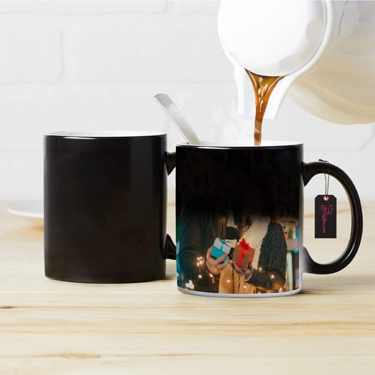 Personalized Magic Mug - Custom Photo Color Changing Ceramic Coffee Mug (325ml)