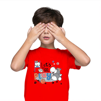 Kids Hippo Sports Graphic Shirt