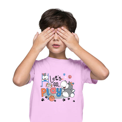 Kids Hippo Sports Graphic Shirt