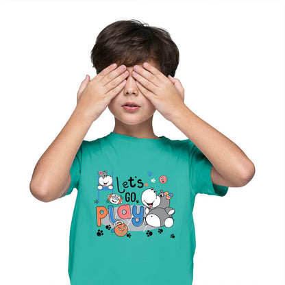 Kids Hippo Sports Graphic Shirt