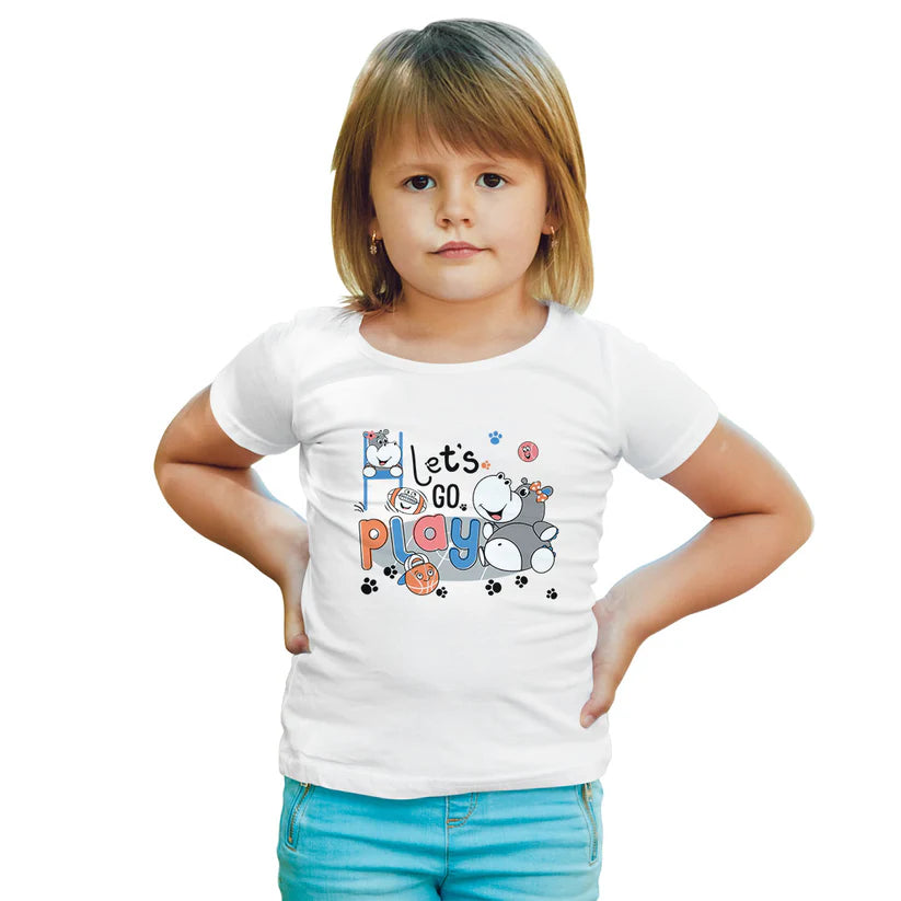 Kids Hippo Sports Graphic Shirt