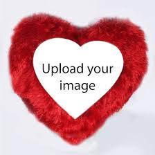 Personalized Heart-Shaped Photo Pillow – Custom Soft Cushion Gift